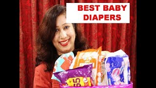 BEST BABY DIAPER INDIAINDIAN DIAPERS REVIEW SmilesnBurps [upl. by Jules]