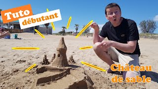 Tuto débutant  comment faire votre premier château de sable [upl. by Pammie]