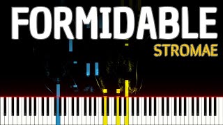 Formidable STROMAE PIANO TUTO pianotutorial [upl. by Klinges298]