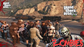 Zombies in GTA V [upl. by Assenar]