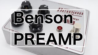 Benson preamp [upl. by Bounds]