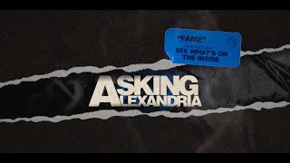 Asking Alexandria  Fame Official Visualizer [upl. by Netsew]