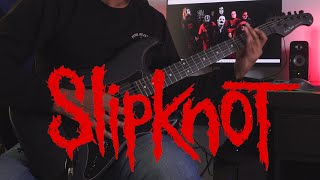 Slipknot  All out life guitar cover [upl. by Driskill998]