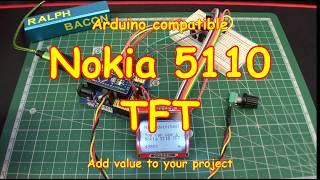 89 Nokia 5110 TFT Display  Cheap and Easy [upl. by Eannyl]