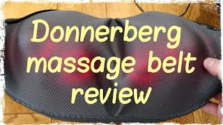 Donnerberg NM089 Neck and Shoulder Shiatsu Massager Review [upl. by Girard252]