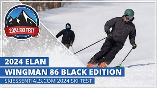 2024 Elan Wingman 86 CTI Black Edition  SkiEssentialscom Ski Test [upl. by Stefan]