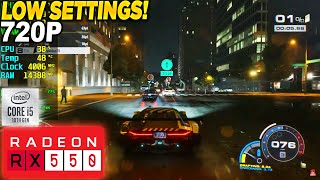 Need for Speed Unbound RX 550  720p Low [upl. by Cain]