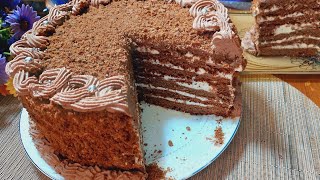 Торт СПАРТАК Spartak tortini tayyorlash Barcha sirlari bilan SPARTAK cake recipe СПАРТАК Рецепт [upl. by Ainot]