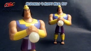 Kronk  Emperors New Groove  McDonalds Happy Meal  JK Toy Collection 005 [upl. by Nylzor]