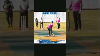 Hiralal mendis Bowling 🏏🏏Maden overnewtrendingshortsviral [upl. by Aivatal214]