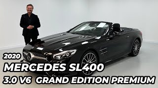 2020 Mercedes SL400 30 Grand Edition Premium Convertible [upl. by Smukler]