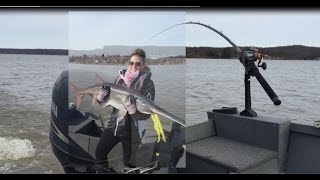 Diver Down Paddlefish  Grand Lake OK USA [upl. by Horton]