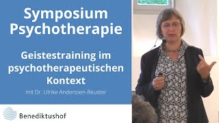 Vortrag Dr Ulrike AnderssenReuster Symposium Psychotherapie am Benediktushof [upl. by Eicrad2]