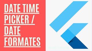 Date Picker  Date Formate  Flutter tutorial in hindi [upl. by Oliviero283]