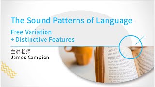 Phonology 5  Free Variation  Distinctive Features [upl. by Anyalram]