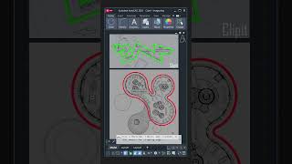 Clipit Image Frame  AutoCAD Tutorial architecture autocad autodesk [upl. by Kcirdderf]