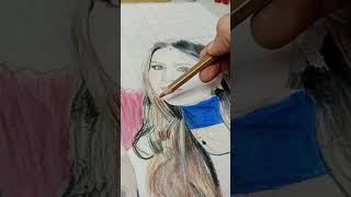 Commission work 🥰🖌️ professional artist journey video 🙏🏻🙏🏻🙏🏻 [upl. by Lazes]