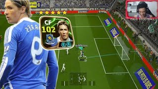 Fernando Torres 102 INSANO EU POSSO PROVAR eFootball 2025 Mobile [upl. by Schroer]