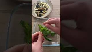 Salade de courgette rapide et saine recettefacile recetterapide dinerfacile [upl. by Ellimak]