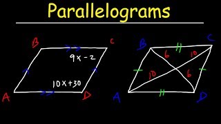 Parallelograms  Geometry [upl. by Nirel]