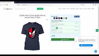 How to Order a TShirt from Fabrilife in less than 90 seconds [upl. by Aubrie491]