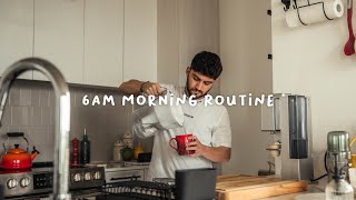 6AM Morning Routine Living in a Condo  Coding amp Productive Habits [upl. by Korenblat]