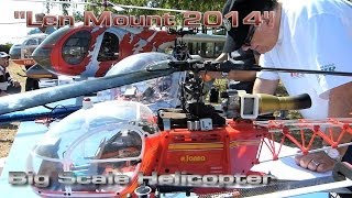 Trophy quotLen Mount 2014quot Big Scale Helicopter [upl. by Toy]