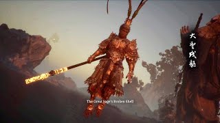 Black Myth Wukong PS5  Boss Fight  Chapter 6  The Great Sages Broken Shell [upl. by Eillat]