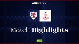 HIGHLIGHTS  Raith Rovers 1  3 Airdrieonians  090424 [upl. by Naujyt]