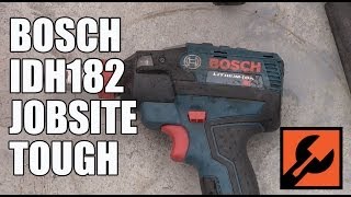 Bosch IDH182 18V Brushless Impact Tough Tested by the Professionals [upl. by Eceinej]