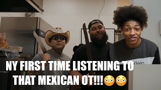 MY FIRST TIME LISTENING TO THAT MEXICAN OT  That Mexican OT  La Cobra Nobody Reaction [upl. by Adnyc]