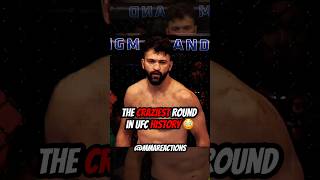 The Craziest Round in UFC HISTORY 😳 [upl. by Marolda520]