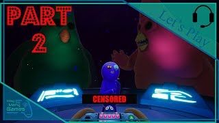 Trover Saves the Universe  Pt 2 CENSORED  WTMGamesplay [upl. by Yenhoj232]