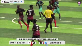 Panthers FC Face Off With Zinaps FC In A 20 Win [upl. by Ahsiekyt899]