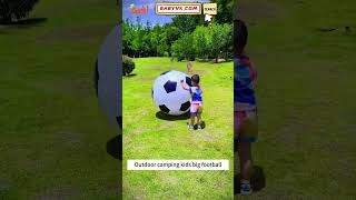 Struggling to Keep Kids Entertained Outdoors Try the Outdoor Camping Kids Big Football [upl. by Maclaine612]