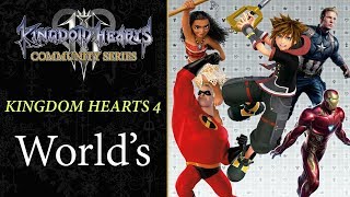 Kingdom Hearts 4 WORLDS We Want  Kingdom Hearts 4 Discussion [upl. by Eelaroc]