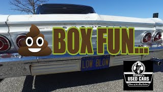 ST Box Fun  Rabbits Used Cars [upl. by Onitsoga]