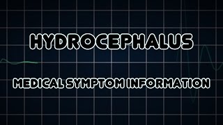 Hydrocephalus Medical Symptom [upl. by Odlanar]