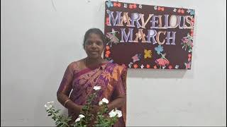 FATIMA MATRICULATION SCHOOLWOMENS DAY CELEBRATION 2024 Tamil Speech [upl. by Eneloj]