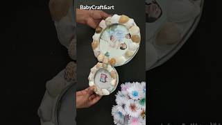 கடல் சிப்பிகளை வைத்து அருமையான கிராஃப்ட் பண்ணலாம் Sea shell Craft with Cardboard new shortvideo [upl. by Rorke]