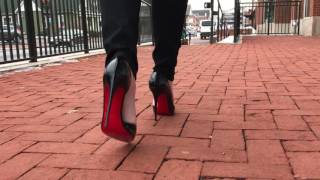 Christian Louboutin Iriza 120s in Motion [upl. by Nanek]