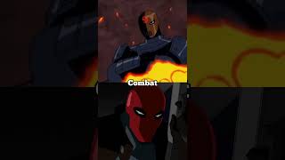 Slade Teen Titans Vs Red Hood Batman Under The Red Hood [upl. by Weisman]