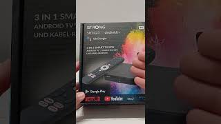 STRONG SRT423  recenzja dekodera DVBT2 z Android TV [upl. by Nala]