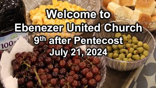 9th Sunday After Pentecost  July 21 2024 [upl. by Aseretairam]