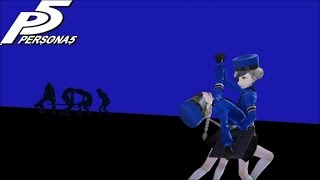 Persona 5 Caroline amp Justine Boss Battle NewGame [upl. by Hanan]