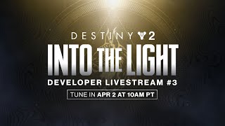 Bungie Destiny 2 Into the Light Live Stream  Emblem Giveaways [upl. by Letsirc473]