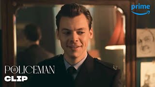 Tom Burgess Harry Styles Has His Portrait Drawn  My Policeman  Prime Video [upl. by Evvy]