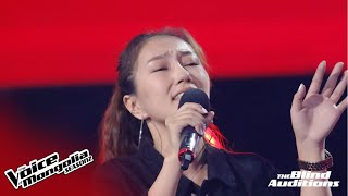 BayanzulE  quotUlgeriin Khairquot  Blind Audition  The Voice of Mongolia S2 [upl. by Sussi]