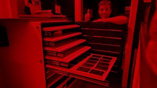 How to Efficiently Dry Glass Dry Plates – Build Your Own Darkroom Drying Cabinet  Darkroom Build [upl. by Pierrette]