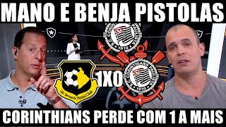 SÃO BERNARDO 1 X 0 CORINTHIANS BENJA E MANO REVOLTADOS APOS A PARTIDA [upl. by Loyce]